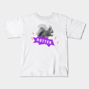 The Squirrel's a nutter Kids T-Shirt